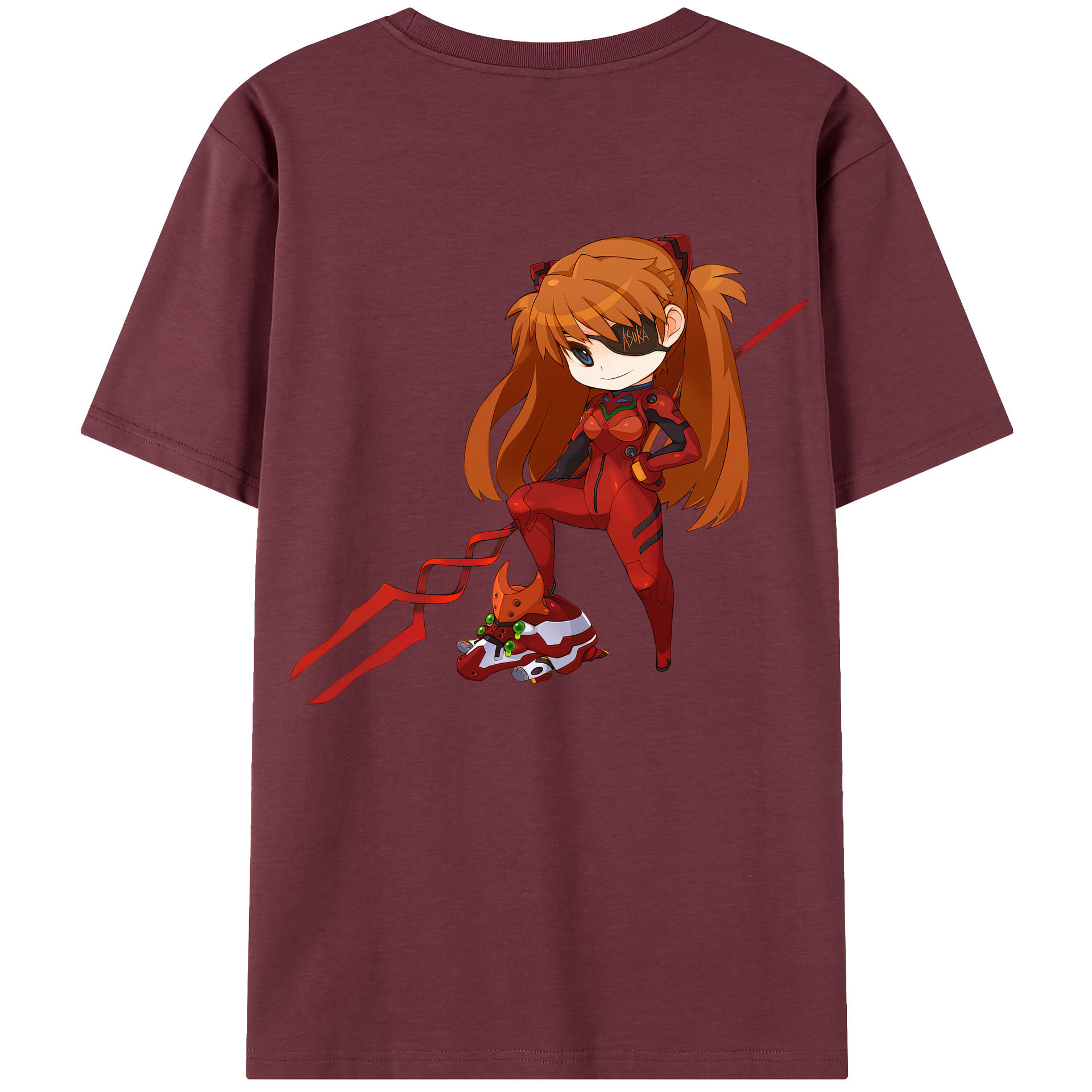 （画像用） EVA 新世紀エヴァンゲリオン 綿100％半袖Tシャツ（背面プリント）